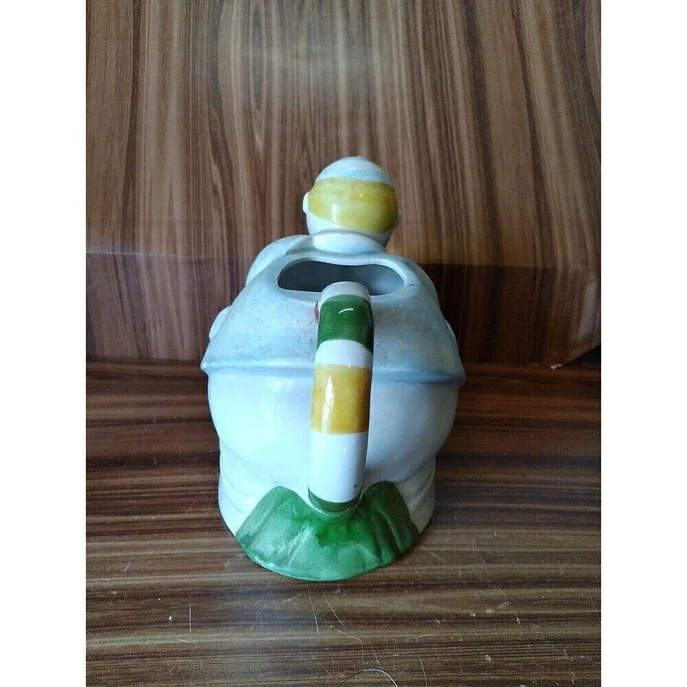 VINTAGE 1988 Dept.56 No.2 Croquet Tea Time tea pot